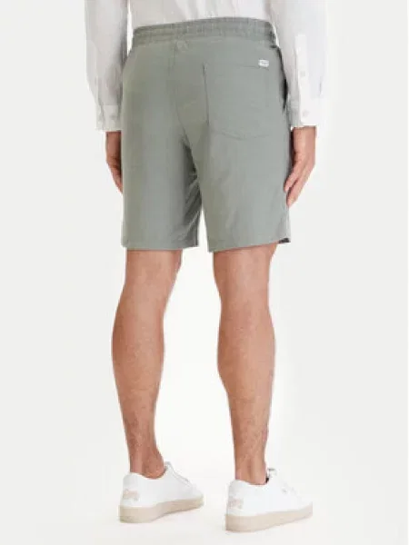 Jack & Jones Kratke hlače iz tkanine Jaiden zelena