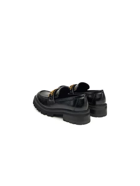TWINSET Loaferice crna