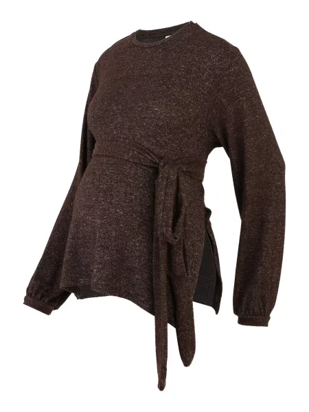 MAMALICIOUS Tricou MLAlice Vita amestecat maro