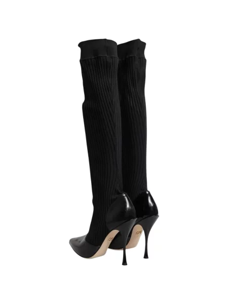 Botine Dolce & Gabbana din piele negru