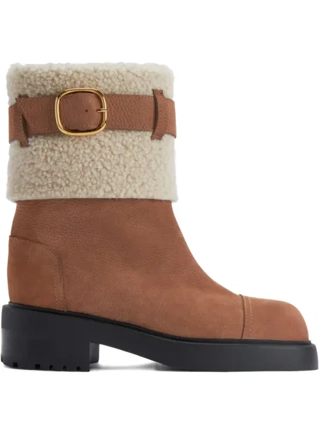 Botine Giuseppe Zanotti cu cataramă maro