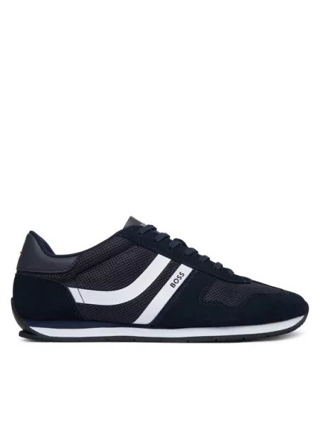 BOSS Sneakers Levon Bleumarin portocaliu