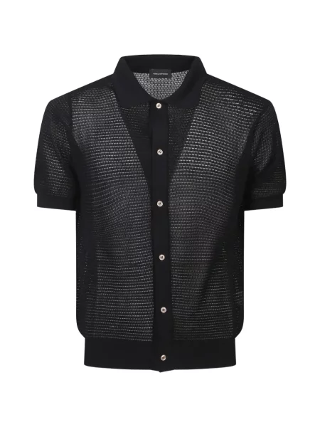 Cămașă Tagliatore tricotate negru