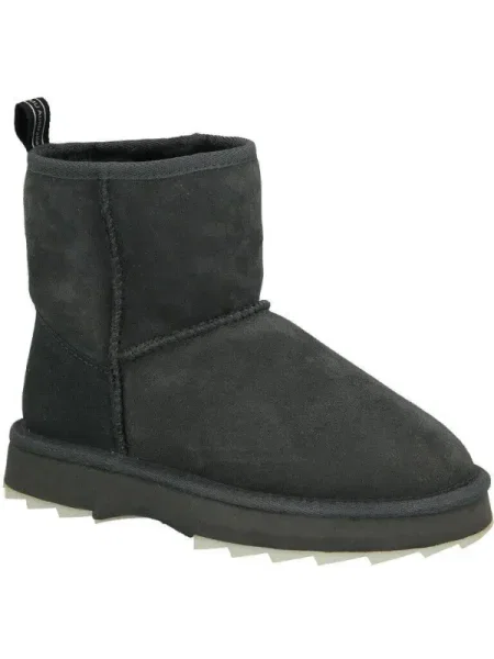 EMU Australia Bocanci Sharky Mini | piele întoarsă gri