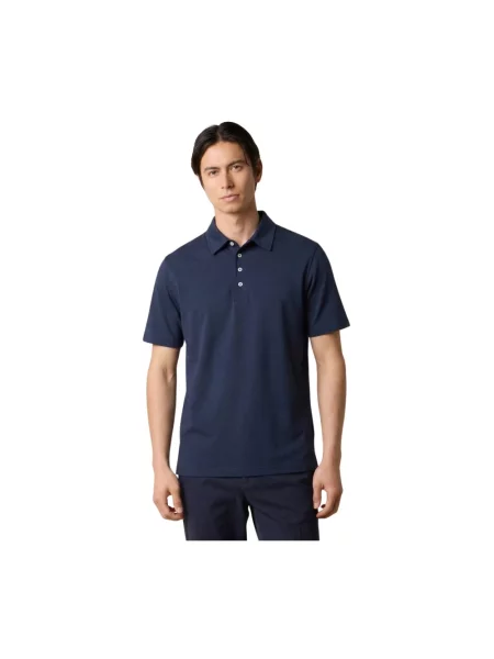 Koszulka polo Brooks Brothers z dżerseju niebieska