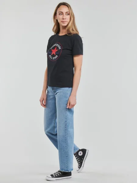 Klasična majica Converse crna