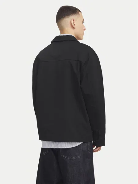 Jack & Jones Μπουφάν μεταβατικό Winson Worker μαύρο