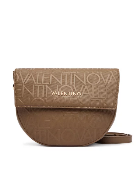 Valentino Bags torebka crossbody z imitacji skóry GYNEVRA RE beżowa
