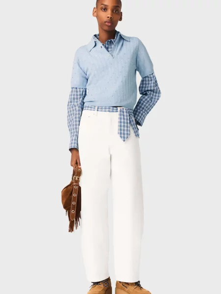 Светр Maje блакитний