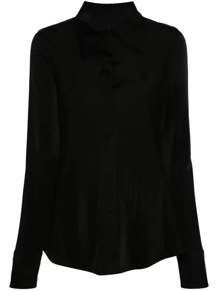 Gulerat cămașă Jil Sander negru