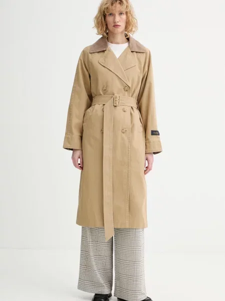 Plašč Levi's BREE CLASSIC LONG TRENCH bež