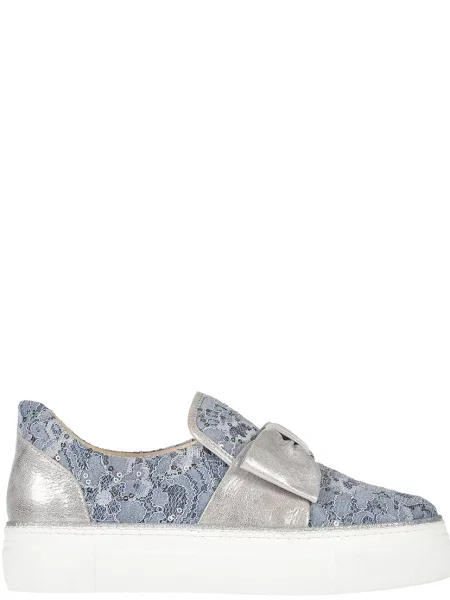 Мокасины Tine's голубые