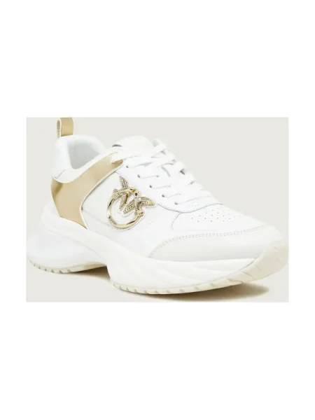 Pantofi Pinko din piele alb