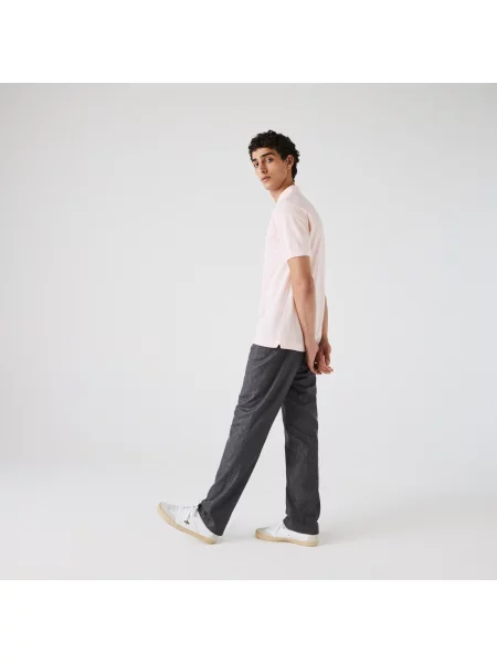 Поло Lacoste розовое