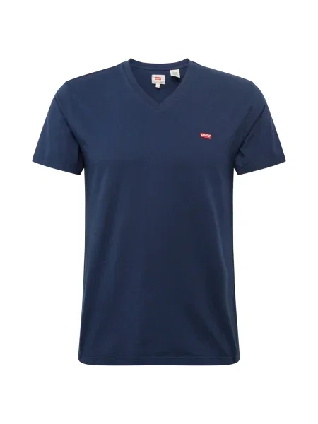 LEVI'S Majica ORIGINAL HM VNECK BLUES tamno plava