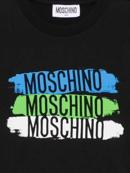 Koszulka dziecięca Moschino czarna