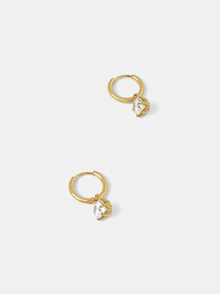 Pozlačeni uhani EDBLAD Crown zlata