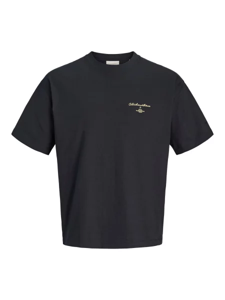 JACK & JONES Tricou JORAtocha galben miere negru