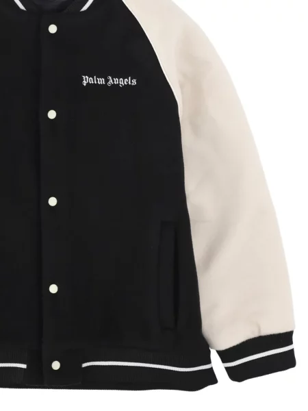Kurtka dziecięca Palm Angels czarna