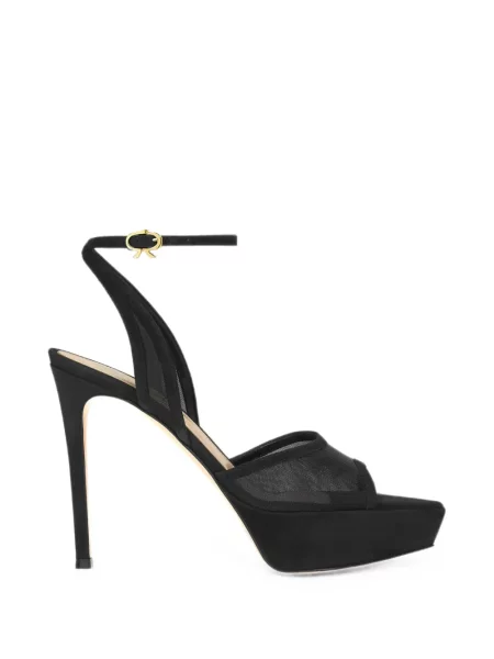 Sandale Gianvito Rossi cu platformă negru