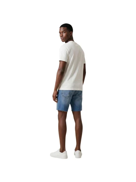 Pantaloni Calvin Klein Jeans clasici albastru