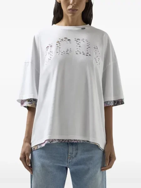 Tricou Gcds cu autograf alb