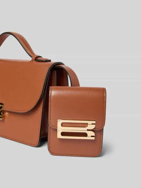 Torebka z detalem z logo Victoria Beckham