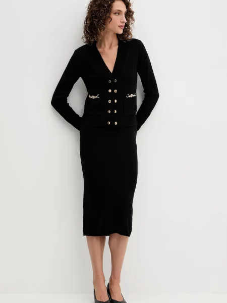 Спідниця Fracomina midi олівець чорний