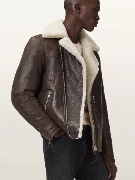 Шкіряна куртка Allsaints