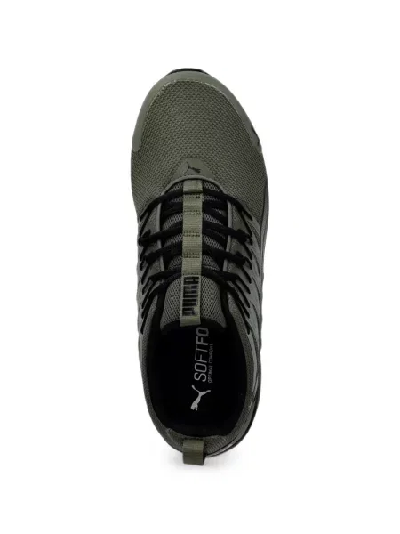 Sneakerși Puma plasă verde