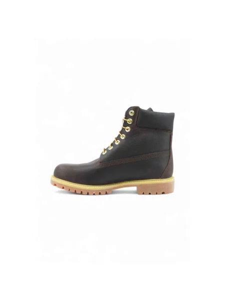 Buty do kostki Timberland skórzane brązowe