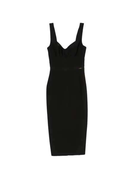 Rochie midi Elisabetta Franchi negru