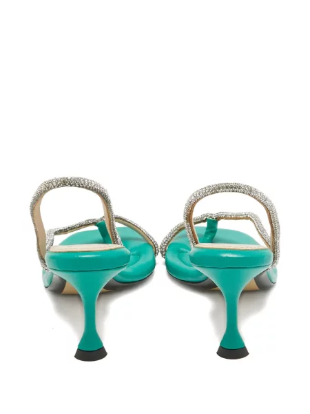 Stras sandale N°21 slingback verde