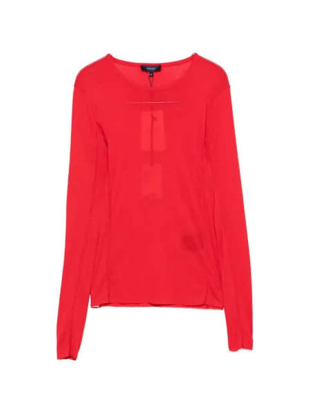 Lung tricou Soeur roșu