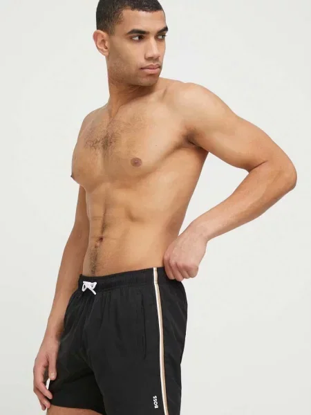 Kopalne kratke hlače BOSS črna