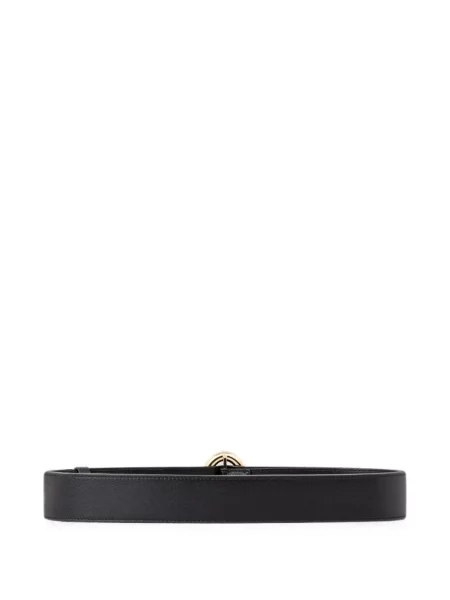 Cu centură curea Givenchy din piele negru