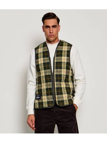 Barbour Cu două fețe vestă Liner verde