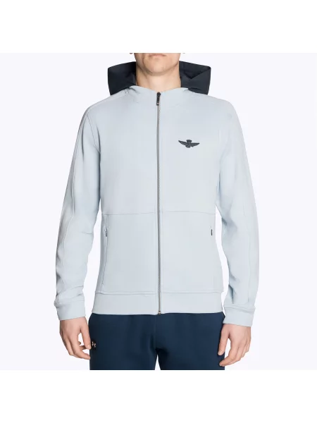 Mikina Aeronautica Militare Urban glacier blue modrá