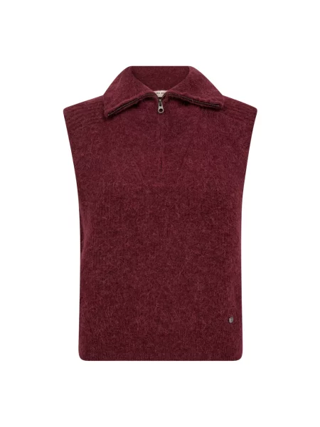 Mos Mosh Kamizelka Swetrowa Mmthora rot czerwona