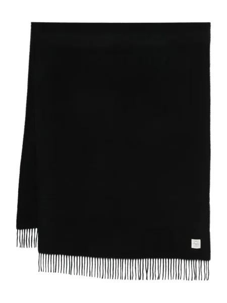 Fular Toteme cu franjuri negru