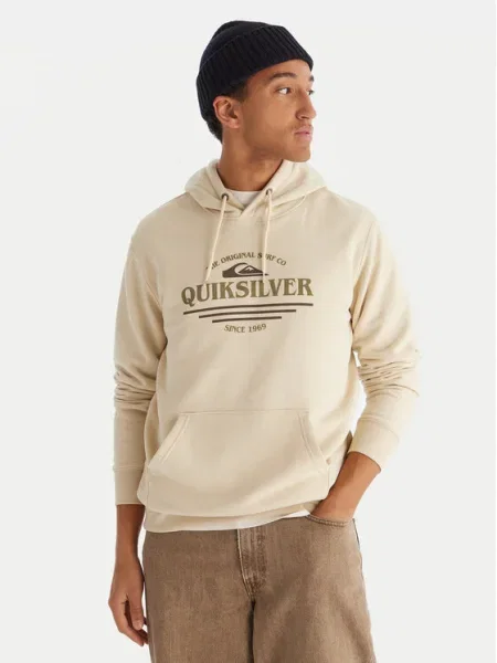 Quiksilver Суитшърт Screen Fleece Classic бежов
