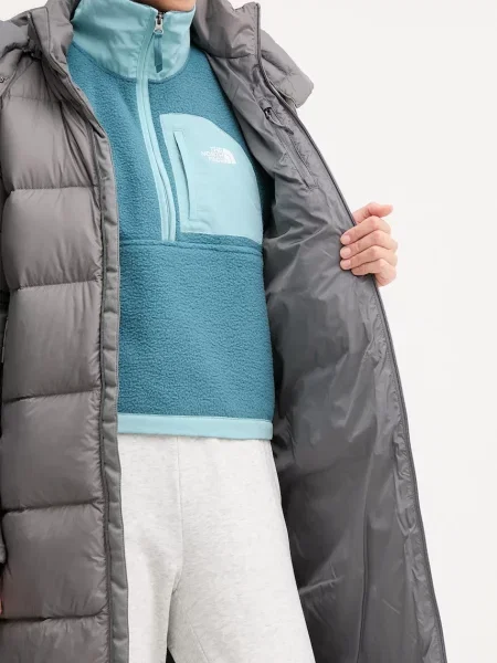 Пуховик The North Face серый