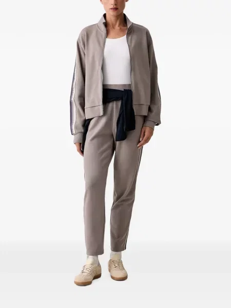 Τρέξιμο παντελόνι Ea7 Emporio Armani με σχέδιο γκρι