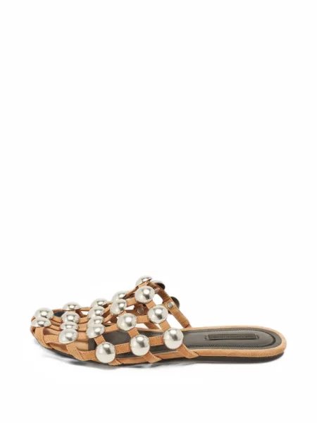 Papuci tip mules Alexander Wang cu tepi