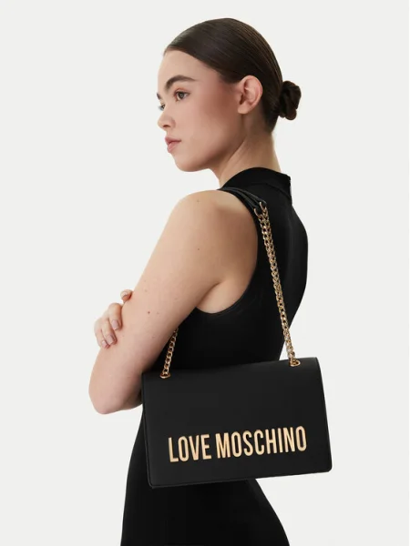 Geantă LOVE MOSCHINO negru