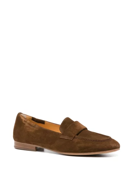 Pantofi loafer Truman´s din piele de căprioară maro