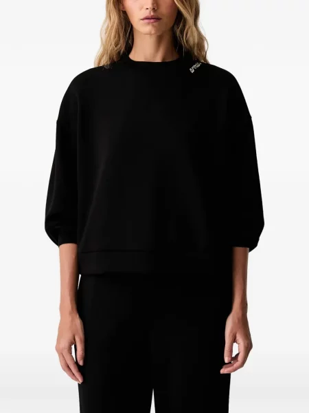 Hanorac Armani Exchange cu autograf negru