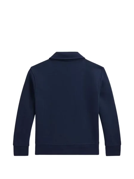 Gyerek cipzáras melegítő felső Polo Ralph Lauren kék