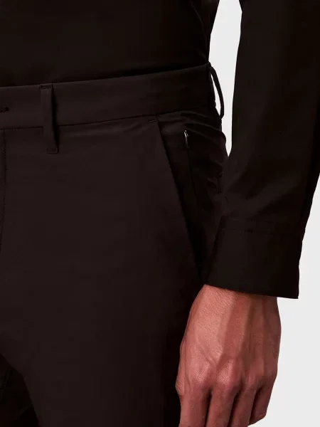 Стрейчевые брюки Calvin Klein черные