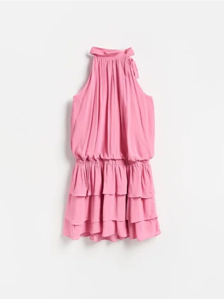 Reserved Rochie mini cu conținut ridicat de roz